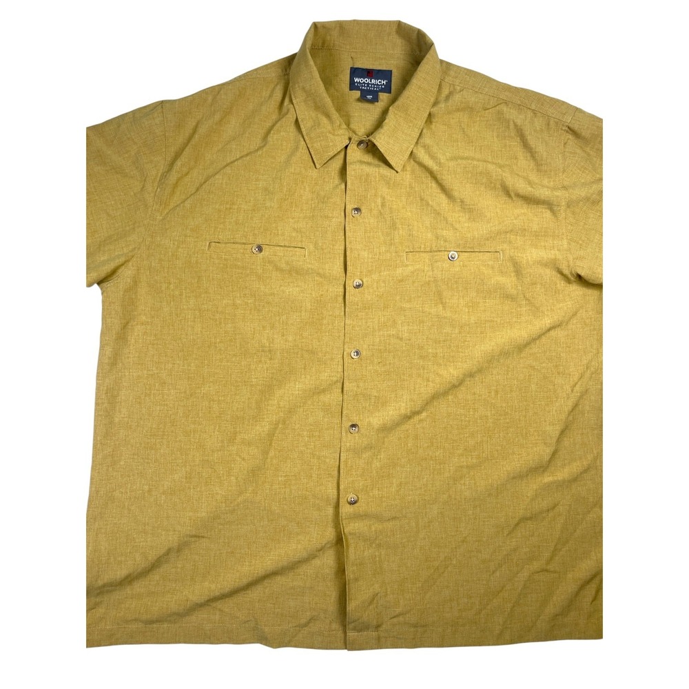 Woolrich Elite Series Men's 2XL Gold Short Sleeve Tactical Shirt